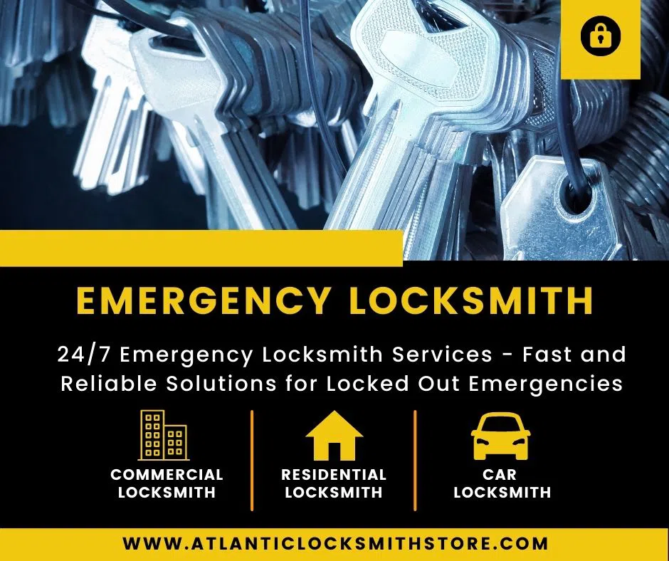 Atlantic Locksmith Store  Phoenix, AZ 602-687-1818 - Emergency
